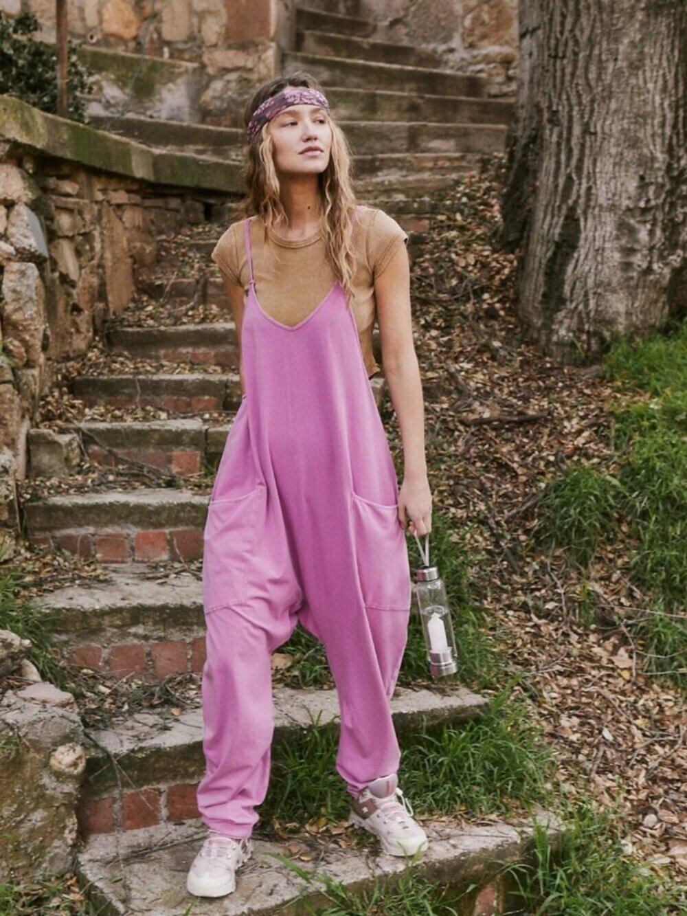 FP Movement by Free People Hot Shot Onesie - Raspberry Punch - Size Small